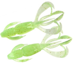 Keitech Crazy Flapper Silicone 2.8" (8 pcs/pack) ts:ea#19 electric chart shad