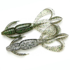 Силікон Keitech Crazy Flapper 3.6" (7 шт/упак) ц:460 silver flash craw