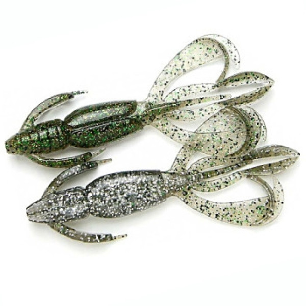 Силікон Keitech Crazy Flapper 3.6" (7 шт/упак) ц:460 silver flash craw