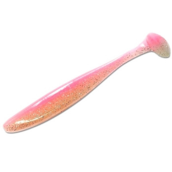Keitech Easy Shiner 3.5" Silicone (7 pcs/pack) color: ea#10 pink silver glow