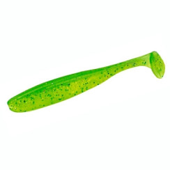 Keitech Easy Shiner 3" Silicone (10 pcs/pack) color: 424 lime chartreuse