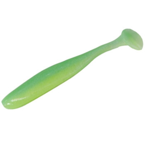 Keitech Easy Shiner 3" Silicone (10 pcs/pack) color: ea#11 limechartreuseglow