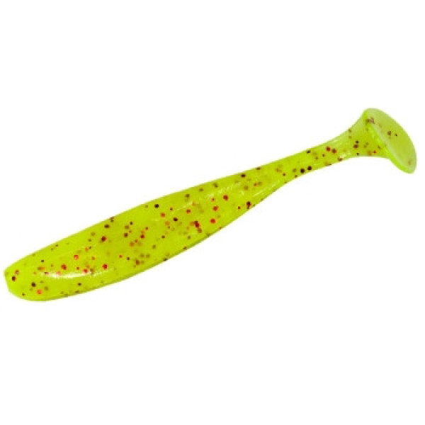 Силикон Keitech Easy Shiner 5" (5 шт/упак) ц:pal#01 chartreuseredflake