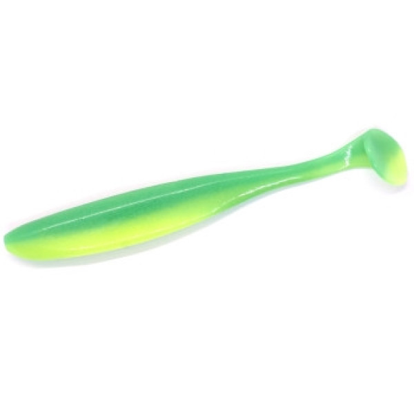 Keitech Easy Shiner Silicone 6.5" (3 pcs/pack) color: ea#11 lime chartreuseglow