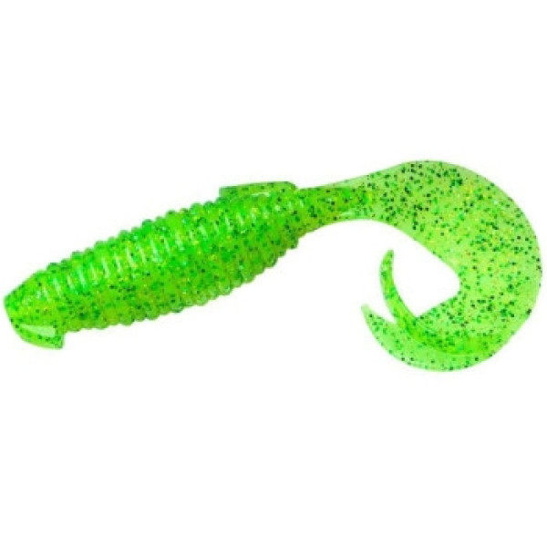 Силікон Keitech Flapper Grub 4" (7 шт/упак) ц:424 lime chartreuse