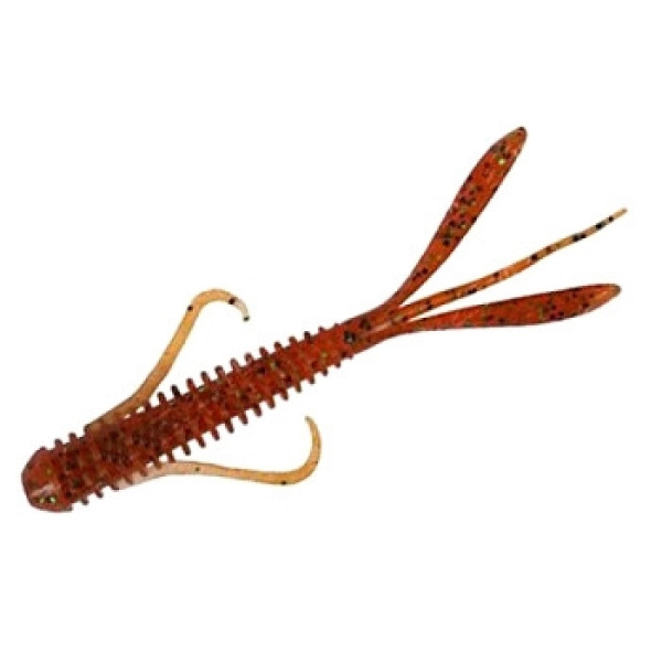 Keitech Hog Impact Silicone 3.5" (10 pcs/pack) color: ea#01 orange pepper