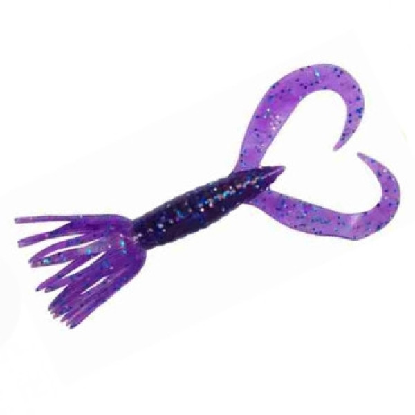 Keitech Little Spider 3" Silicone (8 pcs/pack) color: ea#04 violet