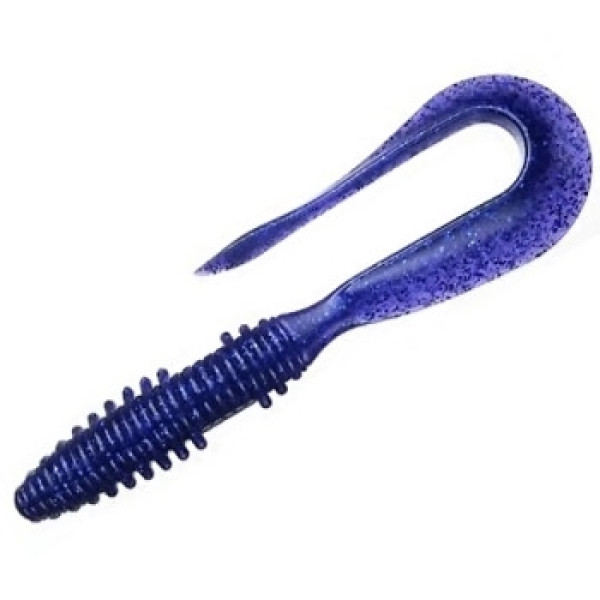 Keitech Mad Wag 7" Silicone (6 pcs/pack) Color: 308 Midnight Blue