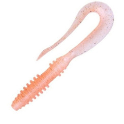 Keitech Mad Wag Mini 2.5" Silicone (12 pcs/pack) color: 011 natural pink