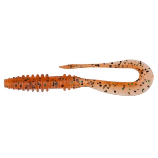 Силикон Keitech Mad Wag Mini 2.5" (12 шт/упак) ц:ea#01 orange pepper