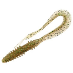 Keitech Mad Wag Mini 2.5" Silicone (12 pcs/pack) color: 309 sahara olive flk.
