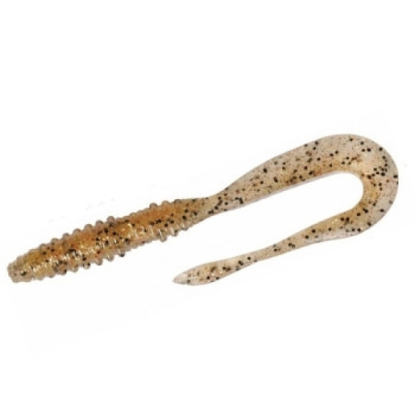 Keitech Mad Wag Mini 3.5" Silicone (10 pcs/pack) color: 321 gold shad