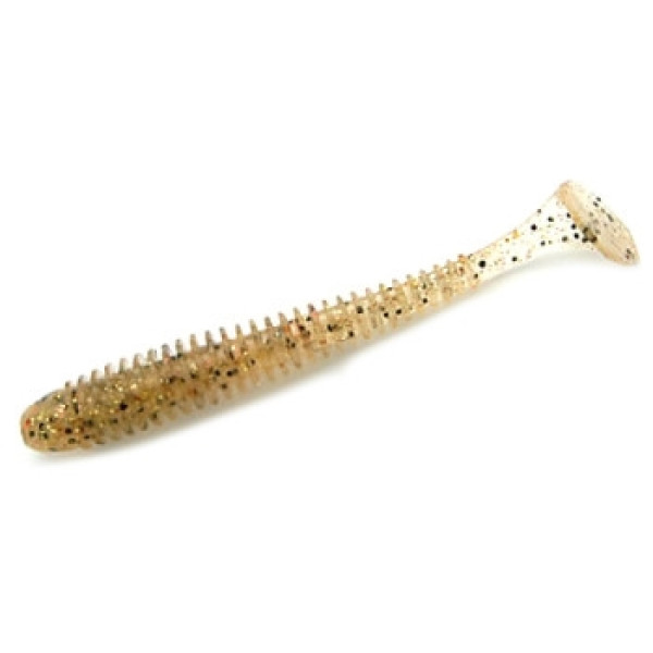 Keitech Swing Impact 2" Silicone (12 pcs/pack) color: 321 gold shad