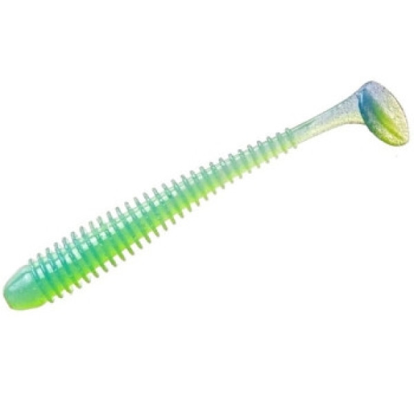 Keitech Swing Impact 2" Silicone (12 pcs/pack) ts:pal#03 ice chartreuse