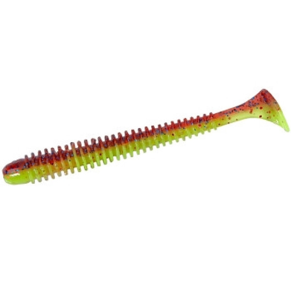 Силікон Keitech Swing Impact 2.5" (10 шт/упак) ц: ea#15 grape chart red flk