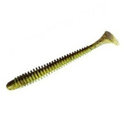 Силікон Keitech Swing Impact 2.5" (10 шт/упак) ц: ea#07 watermelonpp.yellow
