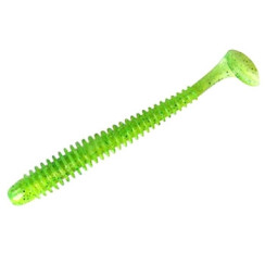 Силікон Keitech Swing Impact 2.5" (10 шт/упак) ц:424 lime chartreuse