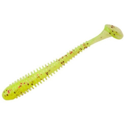 Силікон Keitech Swing Impact 2.5" (10 шт/упак) ц: pal#01 chartreuseredflake