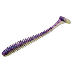 Силікон Keitech Swing Impact 2.5" (10 шт/упак) ц: pal#06 violet lime berry