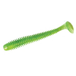 Silicone Keitech Swing Impact 4.5" (6 pcs/pack) c: 424 lime chartreuse
