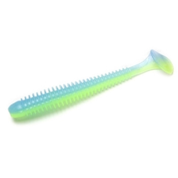 Keitech Swing Impact Silicone 4.5" (6 pcs/pack) ts:pal#03 ice chartreuse