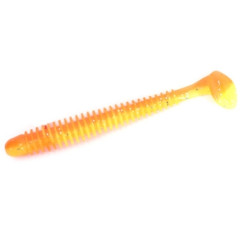 Keitech Swing Impact 4.5" Silicone (6 pcs/pack) color: PAL#04 Sun Shine Lemon