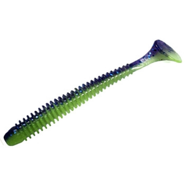 Силікон Keitech Swing Impact 4.5" (6 шт/упак) ц: pal#06 violet lime berry