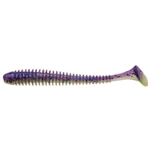 Силікон Keitech Swing Impact 4" (8 шт/упак) ц: pal#06 violet lime berry