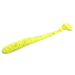 Силікон Keitech Swing Impact 4" (8 шт/упак) ц: pal#01 chartreuseredflake