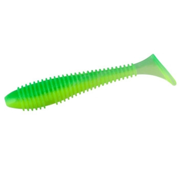 Keitech Swing Impact FAT 2.8" Silicone (8 pcs/pack) color: ea#11 limechartreuseglow