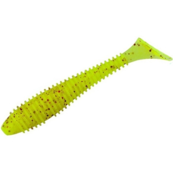 Силікон Keitech Swing Impact FAT 2.8" (8 шт/упак) ц: pal#01 chartreuseredflake