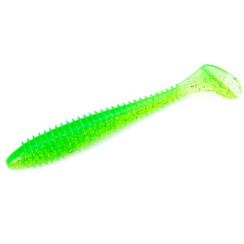Силикон Keitech Swing Impact FAT 3.3" (7 шт/упак) ц:424 lime chartreuse