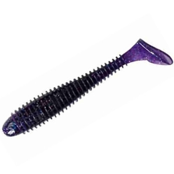Keitech Swing Impact FAT 3.3" Silicone (7 pcs/pack) color: ea#04 violet