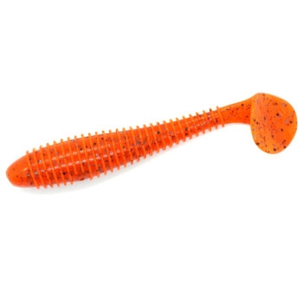 Силікон Keitech Swing Impact FAT 3.8" (6 шт/упак) ц: ea#13 spicy mustard/blue