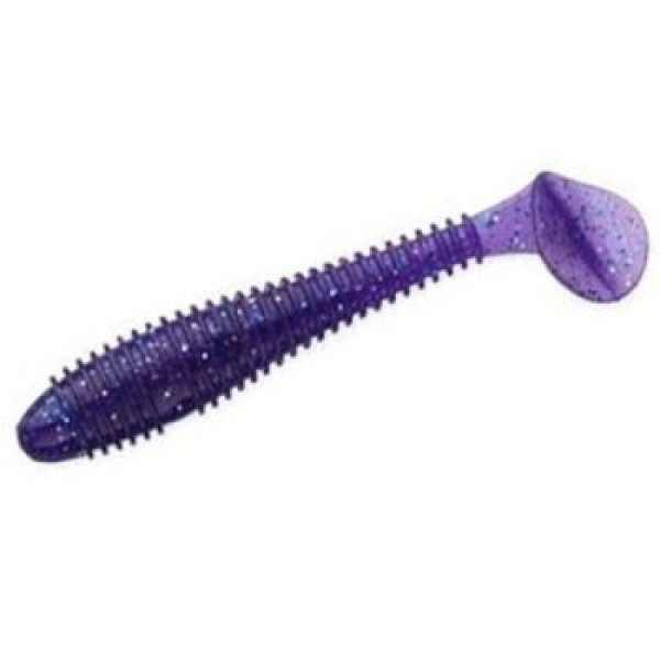 Силікон Keitech Swing Impact FAT 3.8" (6 шт/упак) ц: ea#04 violet