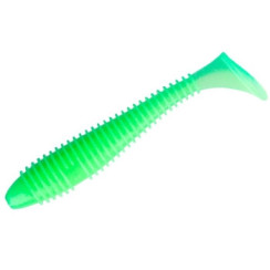 Силікон Keitech Swing Impact FAT 3.8" (6 шт/упак) ц: ea#11 limechartreuseglow