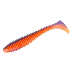 Силікон Keitech Swing Impact FAT 3.8" (6 шт/упак) ц: pal#09 violet fire