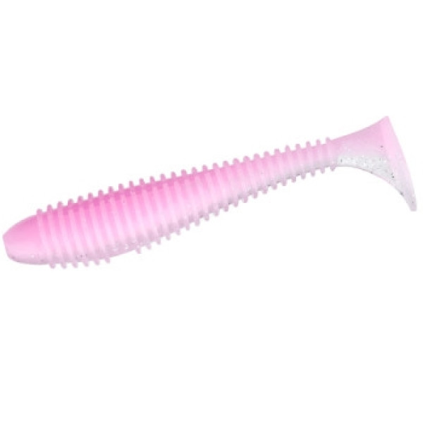 Silicone Keitech Swing Impact FAT 4.3" (5 pcs/pack) c:ea#08 bubblegum shiner