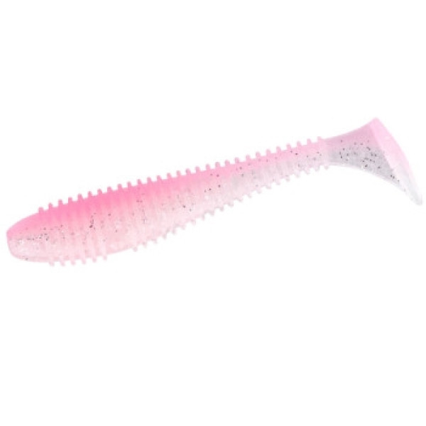 Силікон Keitech Swing Impact FAT 4.3" (5 шт/упак) ц: ea#10 pink silver glow
