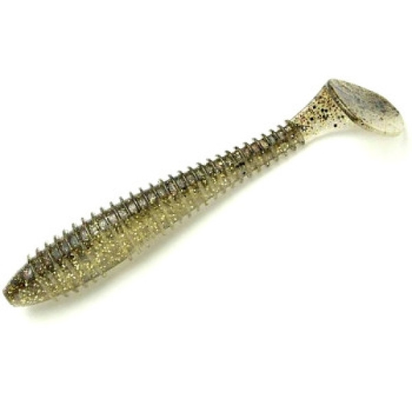 Силікон Keitech Swing Impact FAT 4.3" (5 шт/упак) ц:417 gold flash minnow