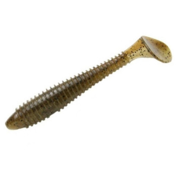 Силікон Keitech Swing Impact FAT 4.3" (5 шт/упак) ц:101 green pumpkin pp.