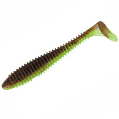 Силікон Keitech Swing Impact FAT 4.3" (5 шт/упак) ц:401 greenpumpkinpp.chart