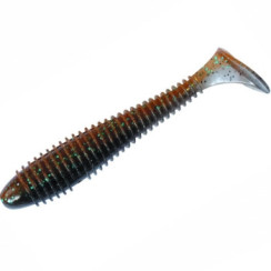 Силікон Keitech Swing Impact FAT 4.3" (5 шт/упак) ц:405 smoke cinnamon