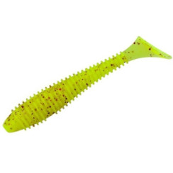Силікон Keitech Swing Impact FAT 4.3" (5 шт/упак) ц: pal#01 chartreuseredflake