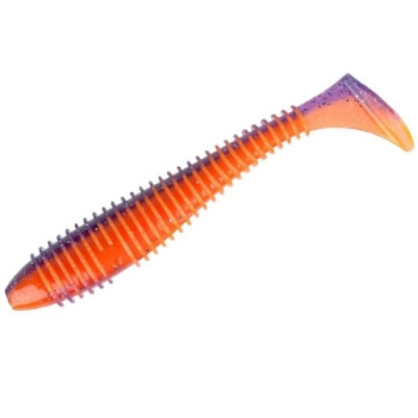 Keitech Swing Impact FAT 4.3" Silicone (5 pcs/pack) color: PAL#09 violet fire