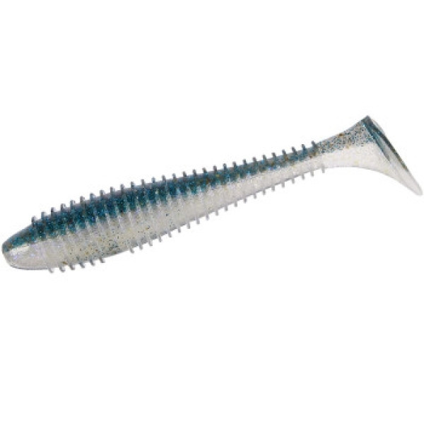 Силікон Keitech Swing Impact FAT 5.8" (4 шт/уп) ц: ea#22 electric silver shiner