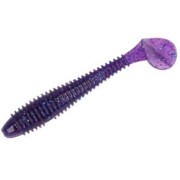 Keitech Swing Impact FAT 5.8" Silicone (4 pcs/pack) color: ea#04 violet