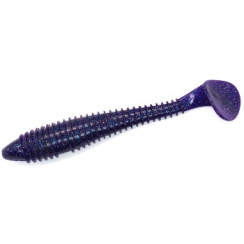 Keitech Swing Impact FAT 6.8" Silicone (3 pcs/pack) color: ea#04 violet