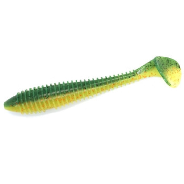 Keitech Swing Impact Silicone Fat 6.8" (3 pcs/pack) ts:ea#05 Hot Fire Tiger