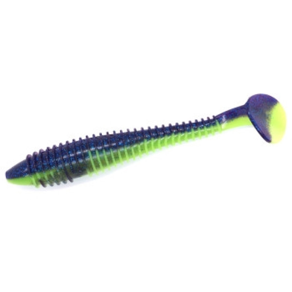 Силікон Keitech Swing Impact FAT 6.8" (3 шт/упак) ц: pal#06 violet lime berry